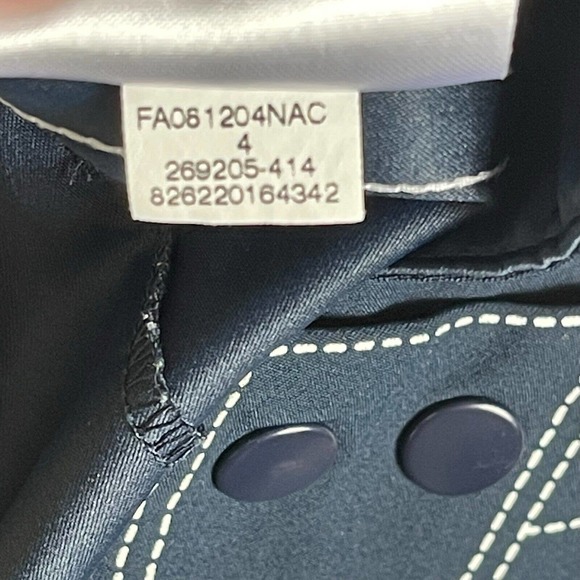 Nike Golf Womens 4 Bermuda Shorts Blue Lightweight Stretch Pocket Snap Closure - Picture 11 of 14